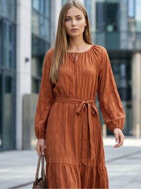 elizabeth and james fit and flare dress Elizabeth & James